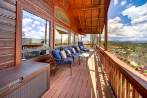 Falconcrest Payson Cottage with Fire Pit and Views!